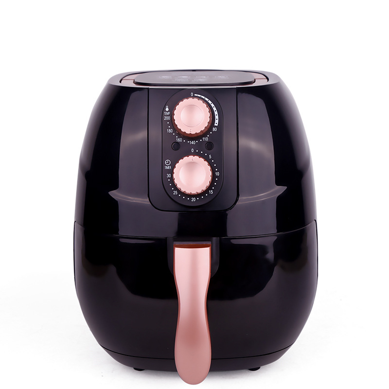 外贸出口跨境电商 air fryer大容量8L电炸锅机械旋钮空气炸锅炸鸡