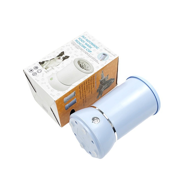 Household pet electric foot wash for cats and dogs, dog and cat paw cleaner, no-wipe automatic foot wash Application Scenario