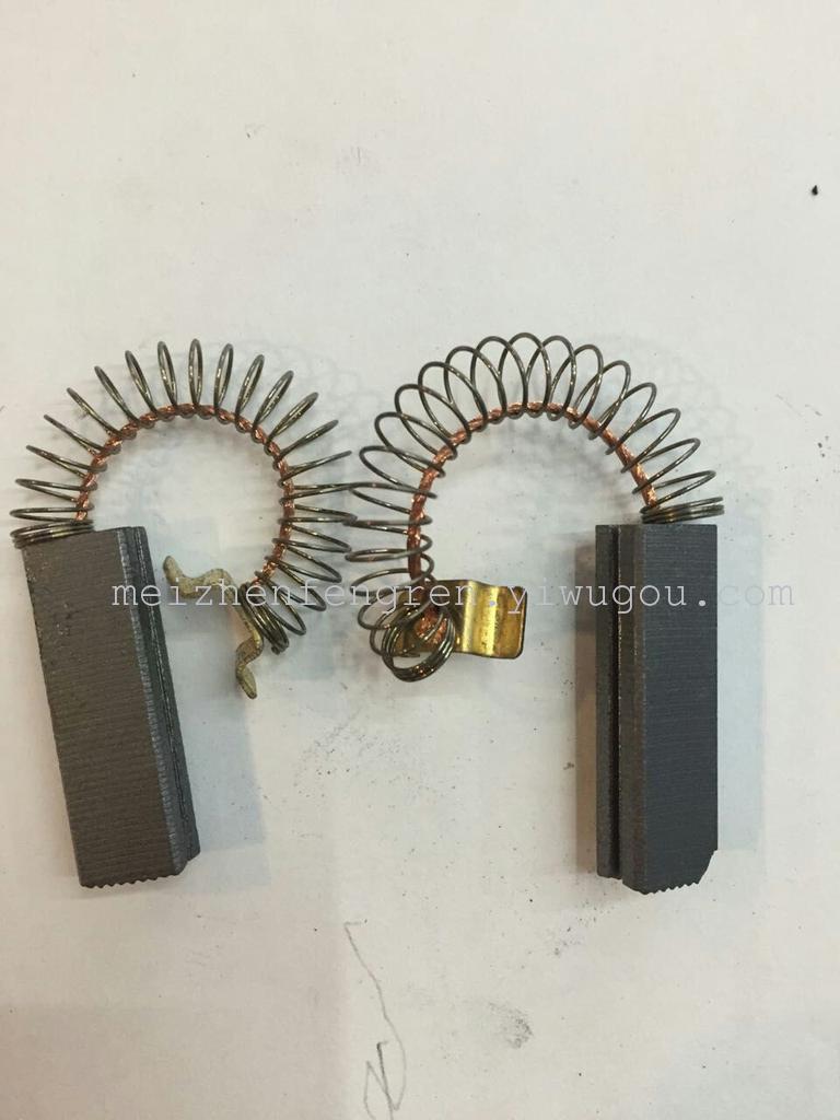 Carbon brushes for mobile wire cutting machine accessories