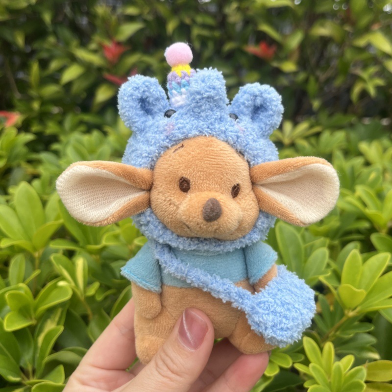 袋鼠小东豆迪可爱毛绒玩偶公仔书包钥匙扣挂件娃娃生日新年送礼物