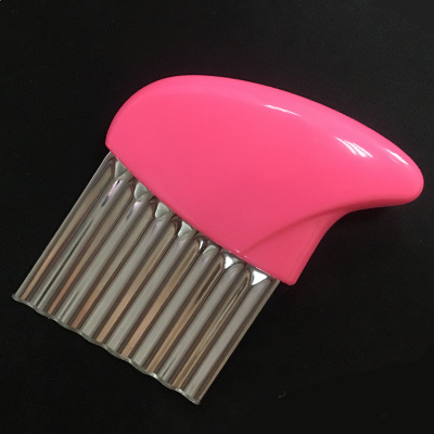 Factory stock wave knife potato knife slicer Potato cutter Cutting chips Ripple knife cutting flower chip knife Item Picture