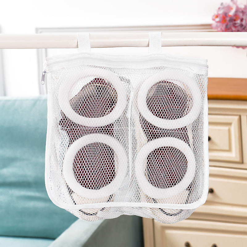 Laundry bag washing bag lazy person washing shoe bag Bra underwear washing bag machine washing shoe artifact protective net bag details Picture