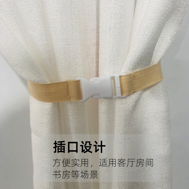 网红款花朵窗帘绑带卡通可爱公仔玩偶窗帘固定带儿童房间窗纱饰品