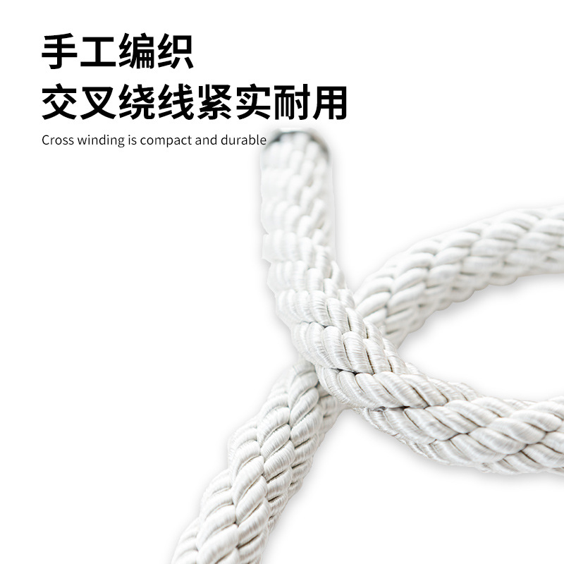 High-density braided twist curtain magnetic buckle Cross-border non-drilling non-installation Curtain strap Strap Curtain buckle Specification drawing