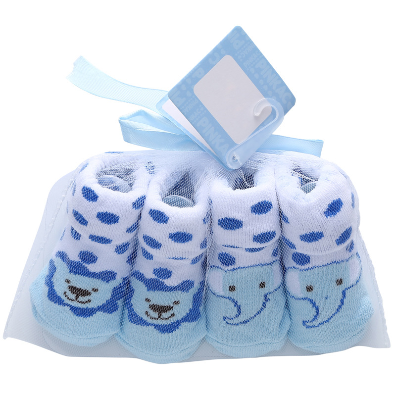 Factory direct cotton cute Princess baby socks set cartoon letter polka dot baby socks set details Picture