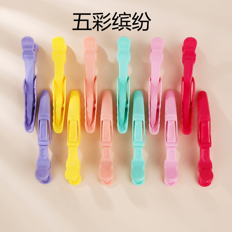 果冻鳄鱼夹长发夹韩国刘海夹头饰彩色夹子夹头发鸭嘴夹发卡一字夹