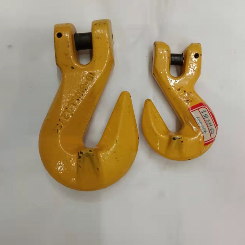 Lifting sheep horn hook, chain link, hook eye type, winged hook, sheep horn winged grab hook Item Picture