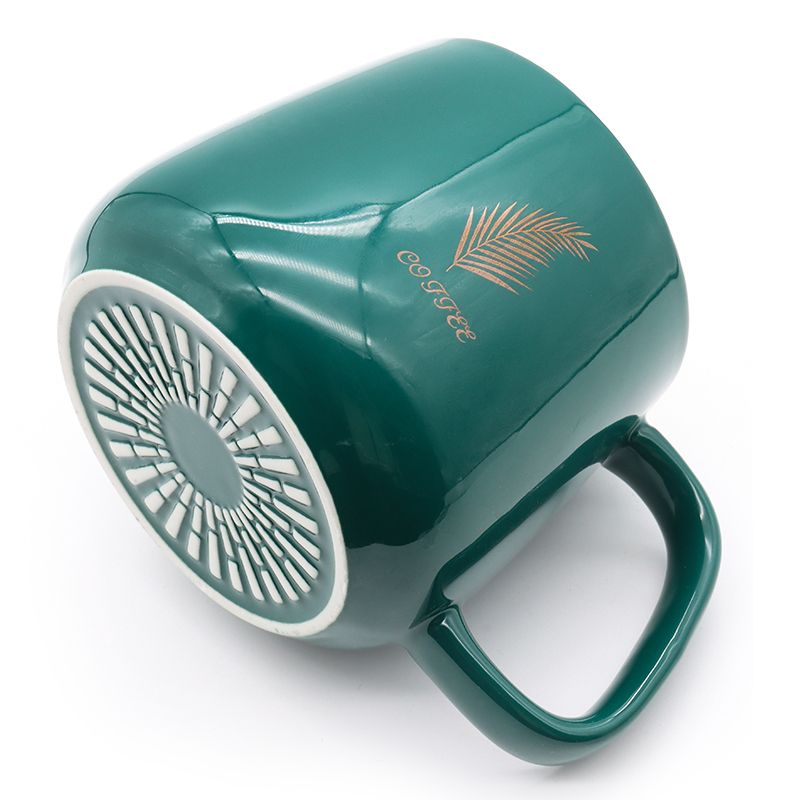 Constant temperature 55 degrees, mug with lid, spoon, coffee cup, ceramic heating coaster, guest LOGO Item Picture