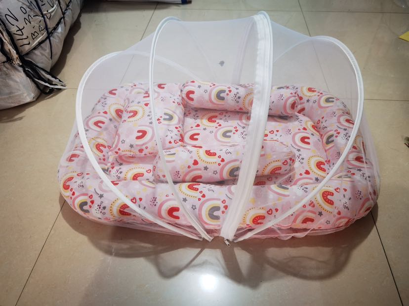 Baby mosquito net cartoon, no installation required, foldable with frame, baby mosquito net, BB yurt, newborn bed mosquito net cover pic 5