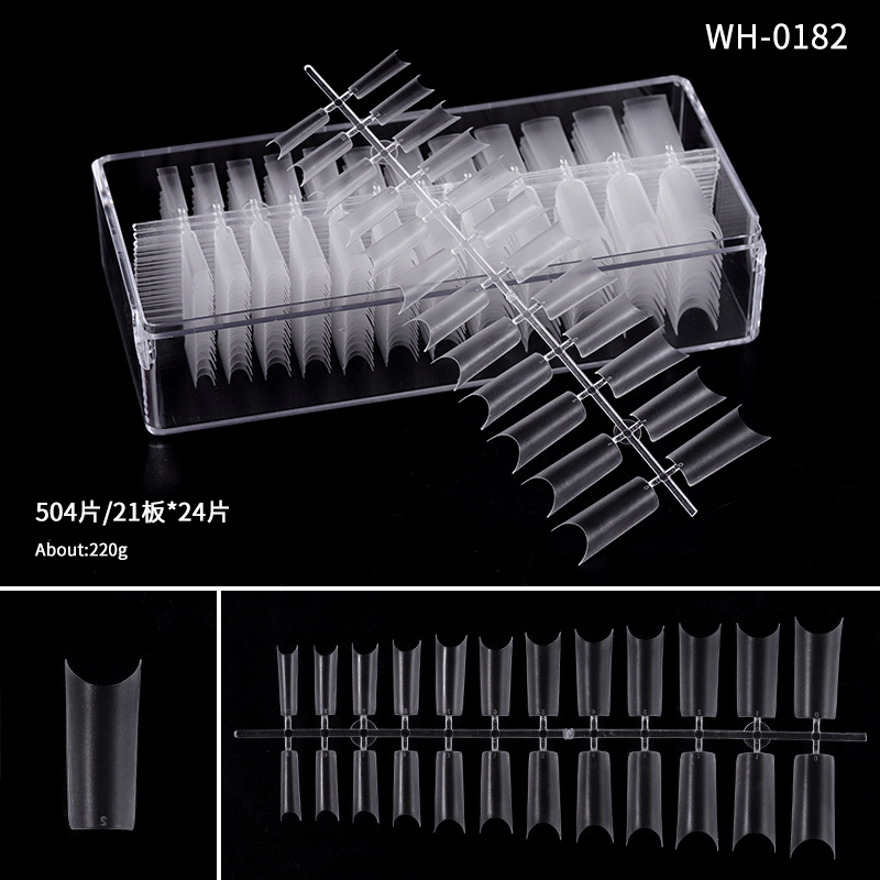 Cross-border 504 piece box armor sheet transparent, seamless, teardrop-shaped, semi-frosted, fully and semi-coated armor sheet finished shanilak - 8