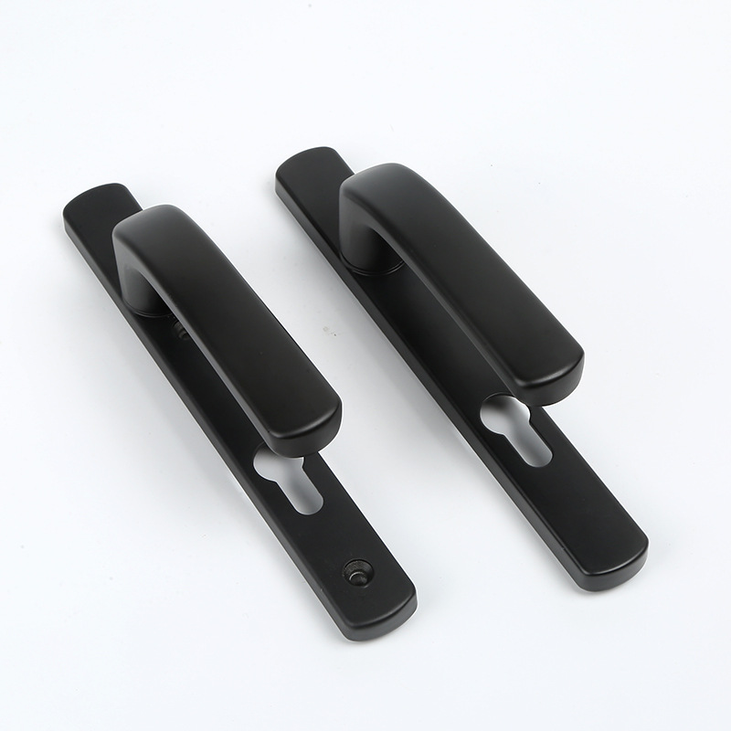 Huayili fabricante mango de puerta de aleación de aluminio cerradura de puerta de acero plástico PVC vidrio push-pull acero inoxidable puente roto cerradura de puerta de aluminio - 24