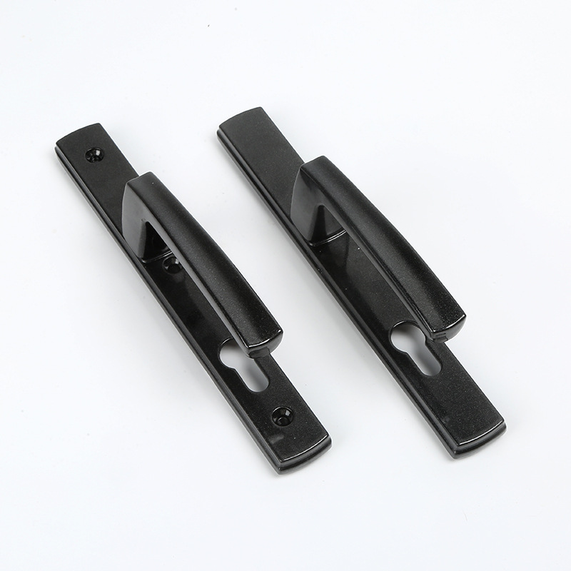 Huayili fabricante mango de puerta de aleación de aluminio cerradura de puerta de acero plástico PVC vidrio push-pull acero inoxidable puente roto cerradura de puerta de aluminio - 9