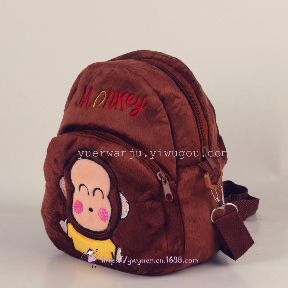 Plush schoolbag, multi-functional schoolbag, cartoon bag, children's backpack, backpack Specification image
