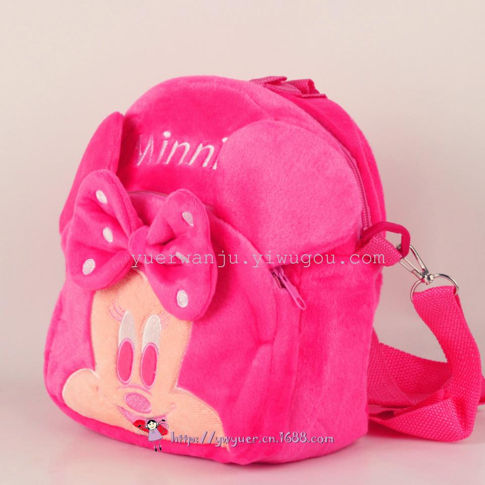 Plush schoolbag, multi-functional schoolbag, cartoon bag, children's backpack, backpack details Picture