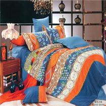 Bedclothes HOME TEXTILE SHEET QUILT SET COTTON 128*68 SHEET type ACTIVE printed TWILL four-piece SET European GARDEN FACTORY DIRECT SALE -- South of COLORFUL CLOUDS