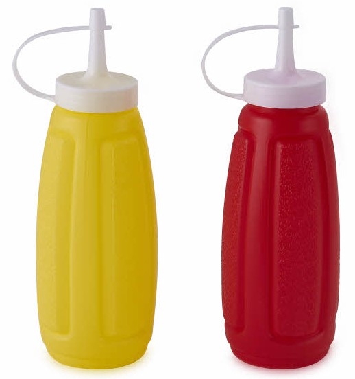 Plastic seasoning bottle, salad bottle, juicer, jam bottle, vinegar pot, soy sauce pot 35826