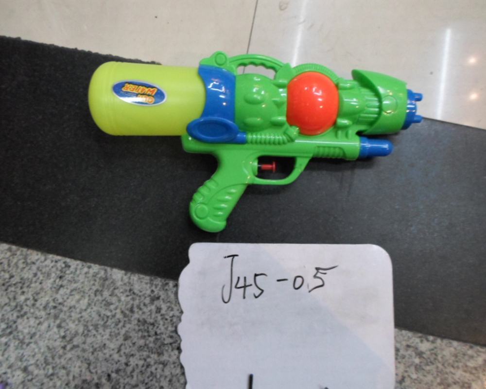 Water guns are summer toys for children full figure