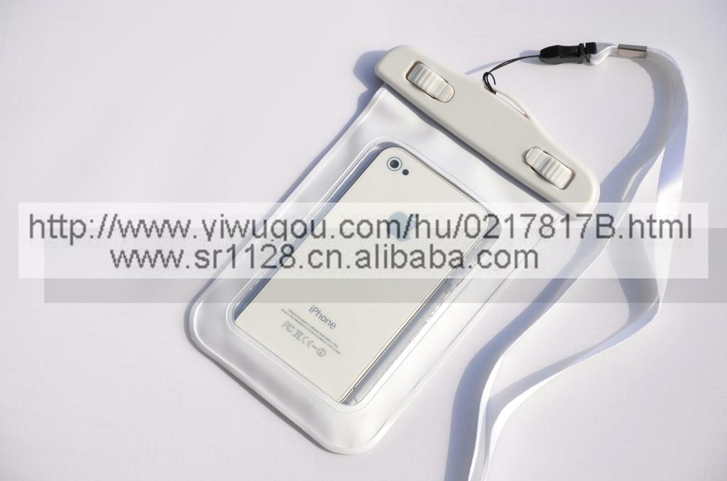 The waterproof bag for mobile phones with a straight window is suitable for holding mobile phones ranging from 4.3 to 4.8 inches Application Scenario