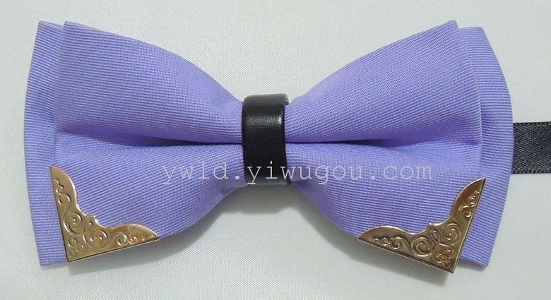 Korean version gold-collar casual factory direct sales of bow ties, collar flowers and ties Application Scenario