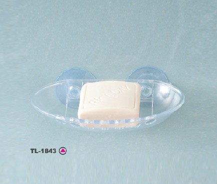 Creative bathroom products plastic soap box super suction wall bathroom