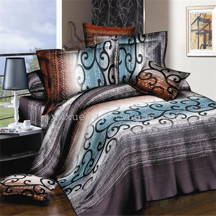 Paloma de nieve para el hogar textil cama 3D pintura al óleo serie animal --- zebra poliéster y algodón reactivo impresión y teñido cama venta directa de fábrica Application Scenario