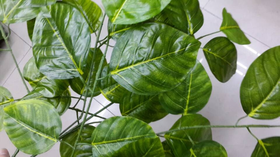 Artificial flowers, artificial lawns, artificial trees, artificial magnolia branches, artificial branches, artificial large leaves, artificial magnolia leaves, plastic magnolia artificial leaves, artificial apple leaves, artificial leaves Specification image