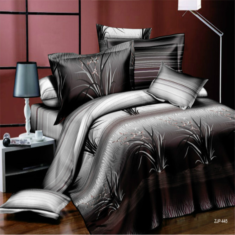 High-quality home textile 3D bedding for export, natural, green and environmentally friendly printing and dyeing factory direct sales, Flower Sweet Words Application Scenario