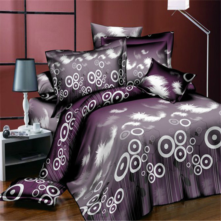 Home textile multi-piece set, polyester-cotton four-piece set, bedding four-piece set, natural and environmentally friendly factory direct sales - Dance