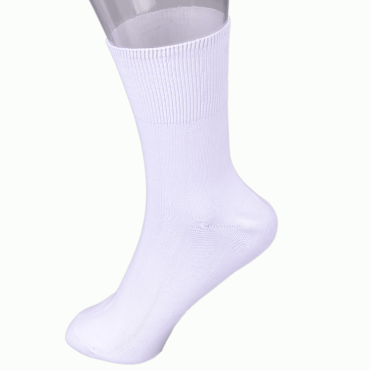 2022 Winter collection of Ruiyuan long-staple cotton boneless sewn flat loose-fitting men's socks