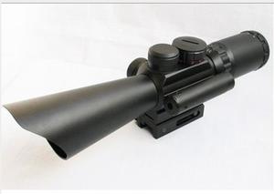 M8-3.5-10X40带红激光一体 变倍单筒望远镜