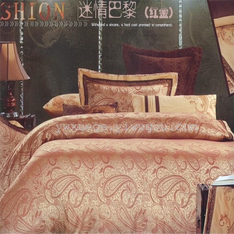 Xuege Home Visit Bedding New thickened Ucas four-piece set 1.5-meter and 1.8-meter beds suitable for Romanesque sentiment (bleached) factory direct sales Application Scenario