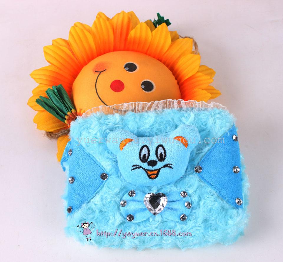 New plush toy bag, crossbody bag, toy shoulder bag, children's backpack, toddler shoulder bag details Picture