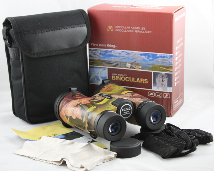 The latest ASIKA Shark C2 10X42 Maple Leaf high-magnification high-definition binoculars low-light night vision Application Scenario