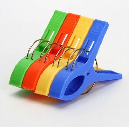 Clothes drying tongs, plastic clothes drying tongs, windproof tongs and hanging tongs details Picture
