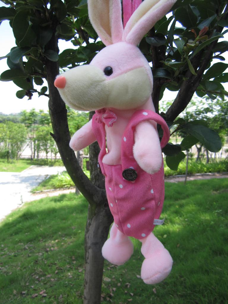 Plush pen case, student stationery pen case, shoulder strap pen case details Picture