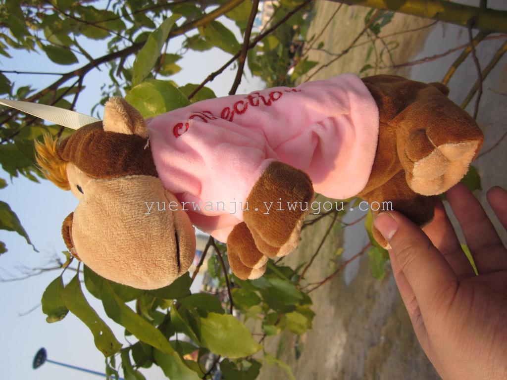 Plush toy pen case, student tiger pen case. Creative cartoon stationery. Gift pen cases and toys Specification image