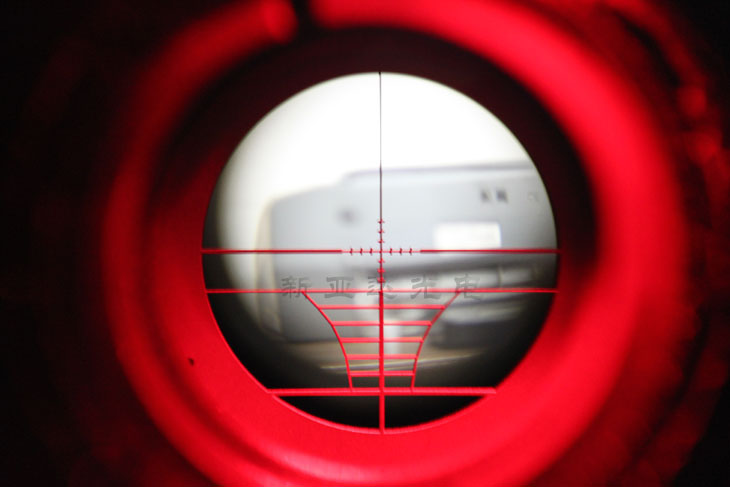 2-6X32AOE red and green light gun sight with extinction tube sight Specification image