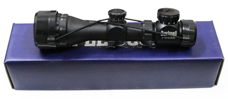 2-6X32AOE red and green light gun sight with extinction tube sight 2-6X32AOE red and green light gun sight with extinction tube sight