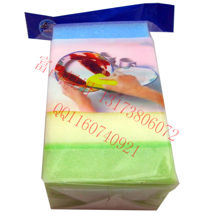 Five light color sponge clean cloth Dishcloth clean cloth clean sponge brush