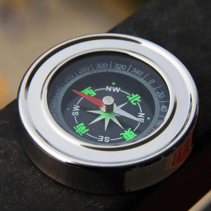 boshiren Professional Chinese Compass Outdoor Travel multi-functional metal Compass Compass znz Camping Essential