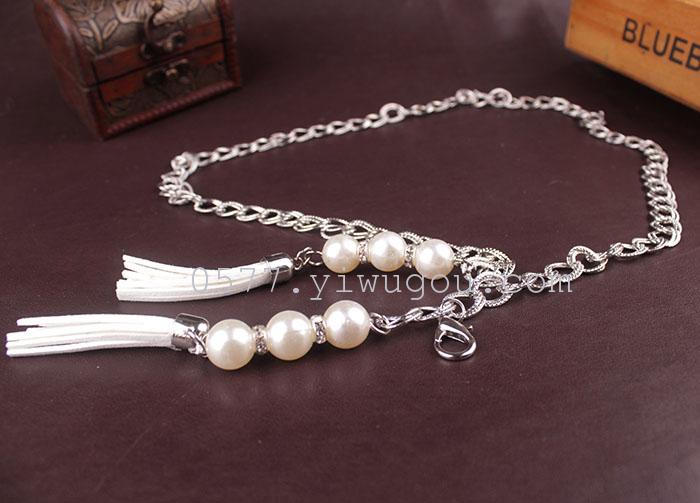 珍珠腰链百搭时尚腰链339MSBANGNI