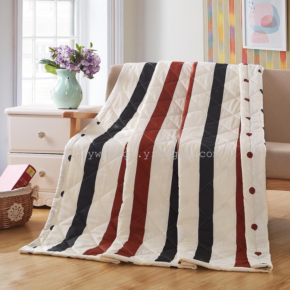 家纺 全棉超柔亲肤  空调被 夏凉被 夏被儿童 夏天薄被子 单人 双人