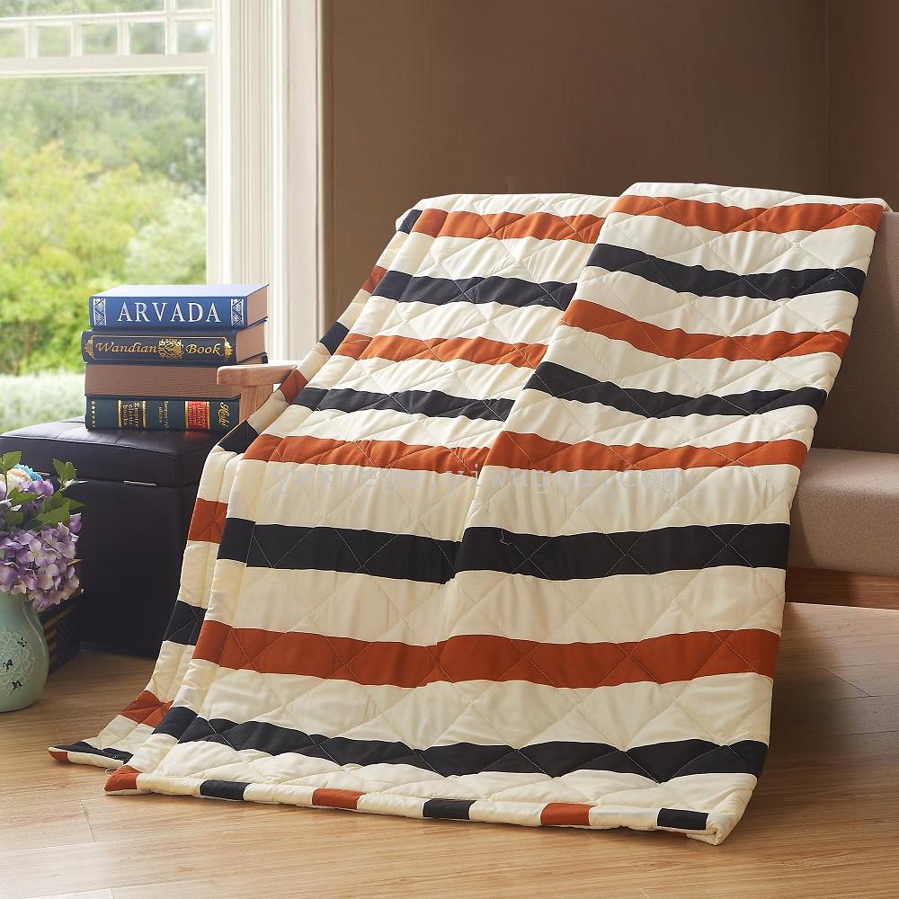 家纺  夏凉被  纯棉空调被  夏被  单人双人薄被子  床上用品  雪鸽家纺