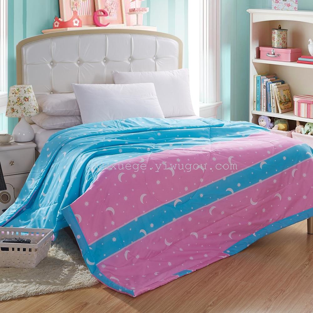 Summer cool quilt, air conditioner quilt, summer quilt, single student thin quilt, quilt core printed thin quilt, bedding, Snow Pigeon home textiles Specification image