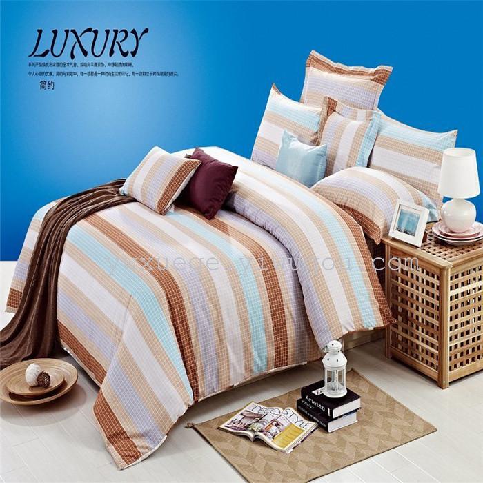 Bedding 4 piece set Cashmere cotton 4 piece set 3D active printing home textile 4 piece set