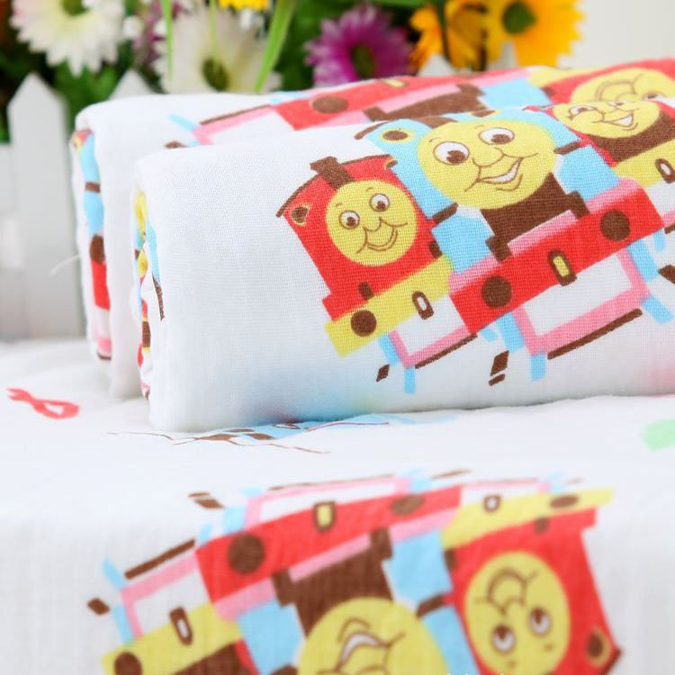 New baby double-layer honeycomb gauze bath towel, towel quilt, children's quilt, baby gauze bath towel, 60*120cm details Picture