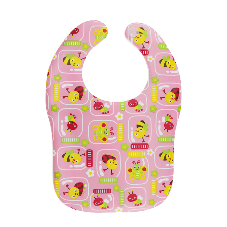Baby waterproof bib, EVA eco-friendly three-dimensional saliva towel, feeding bag, baby products Application Scenario