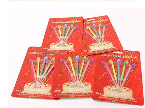 Korean wind color light candle candle candle birthday party creative confession surprise props decorative craft candles