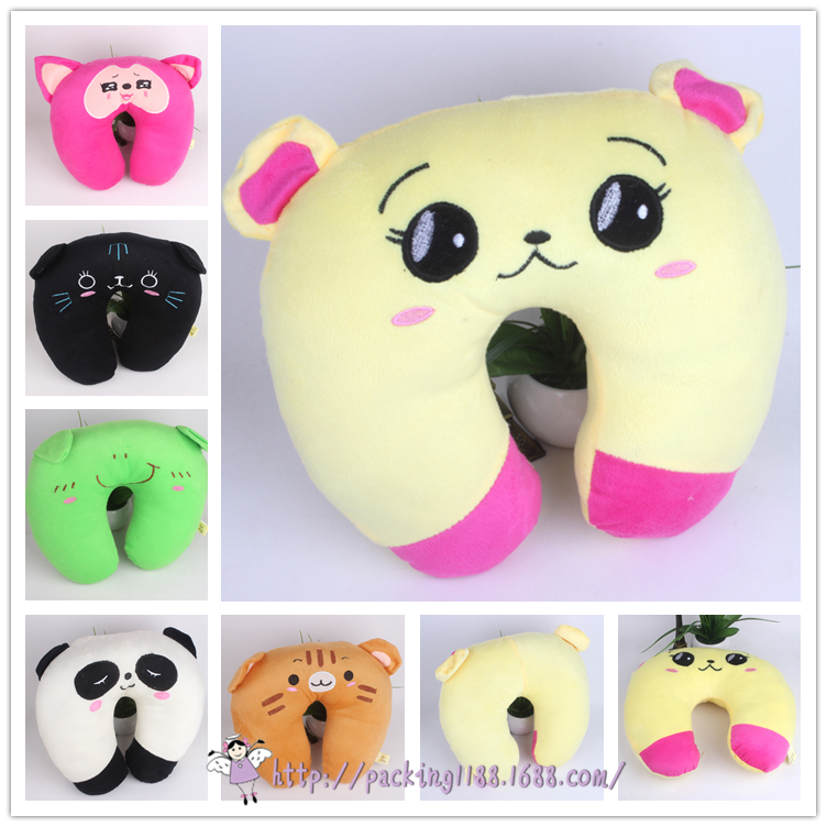 Promotional items for the cartoon U-shaped pillow comfort cushion event full figure