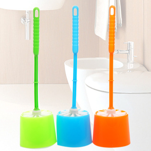 Wholesale creative home bathroom daily necessities, cleaning brushes, sundries, toilet base cleaning sets, toilet brushes with seats
